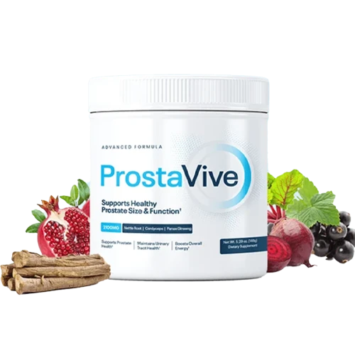 ProstaVive Natural Prostate Health Powder – Strong Urine Flow, Deep Sleep & Active Sex Life Support