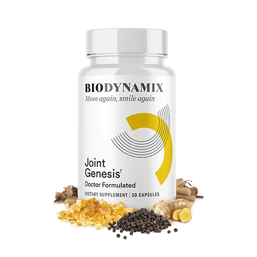 Joint Genesis Advanced Formula – Daily Joint Support for Flexibility, Cartilage Strength & Pain-Free Movement