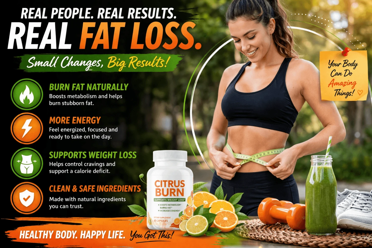 Citrus Burn Review 2026: Does This Thermogenic Fat Burner Really Work for Stubborn Belly Fat, Low Energy & Cravings?